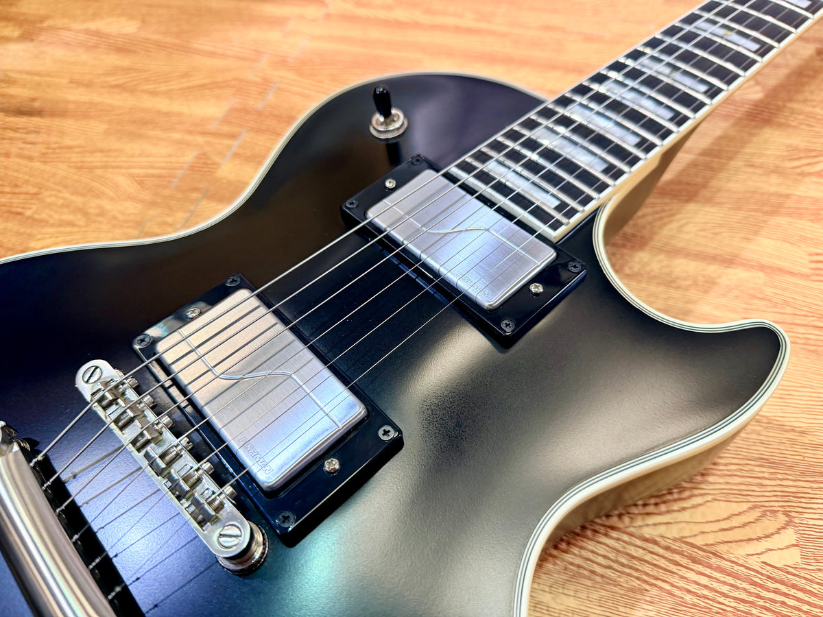 🔥2020🔥 Epiphone Les Paul Prophecy~ Aged Jet Black Metallic~ Fishman Pups~Ebony