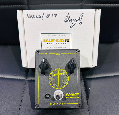 🔥RARE🔥 Sharp End FX Nails Impact Overdrive Guitar Effects Pedal~Massive Wagons