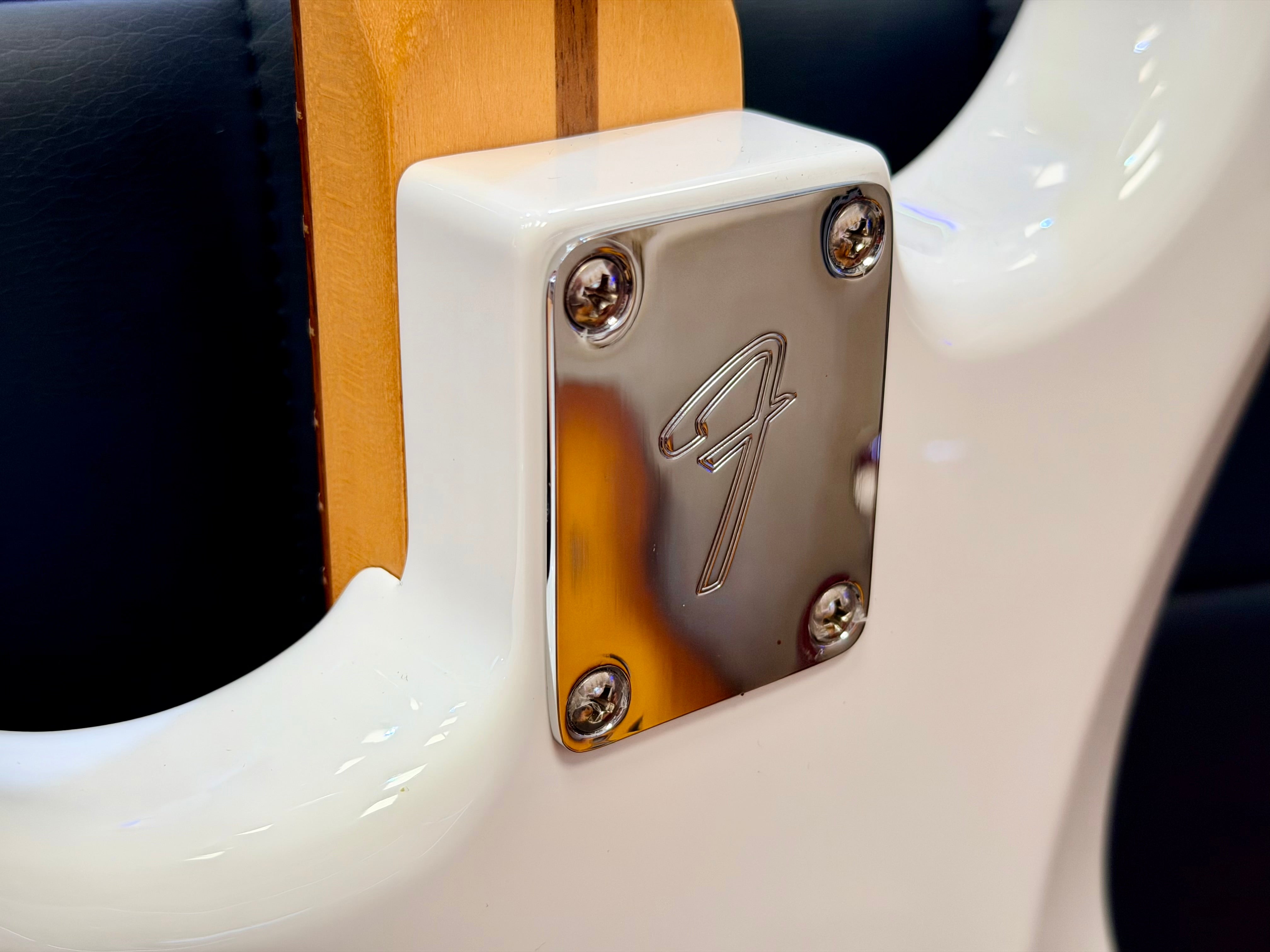 ⚡️2024⚡️ Fender Player II Stratocaster~ Polar White Electric Guitar~ Rosewood RW