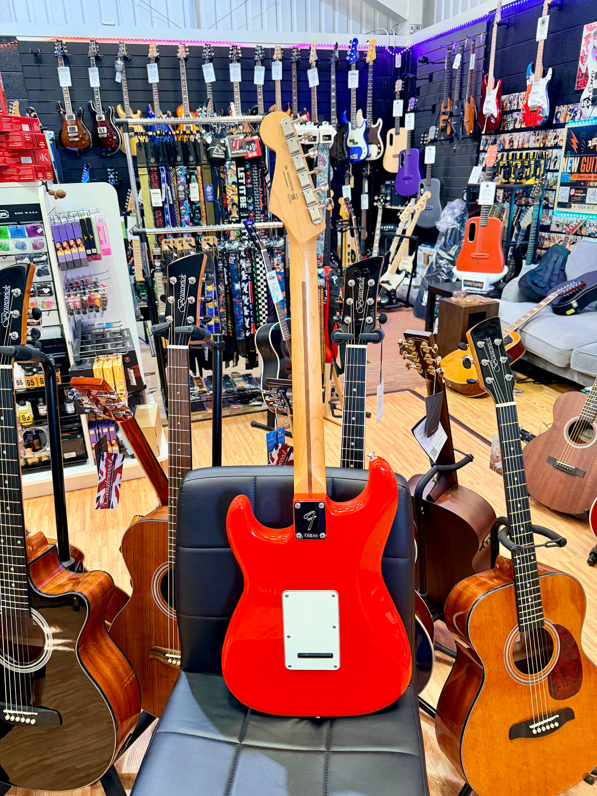 2024 Fender Player II Stratocaster~ Coral Red~ Rosewood Fingerboard~ Mexican