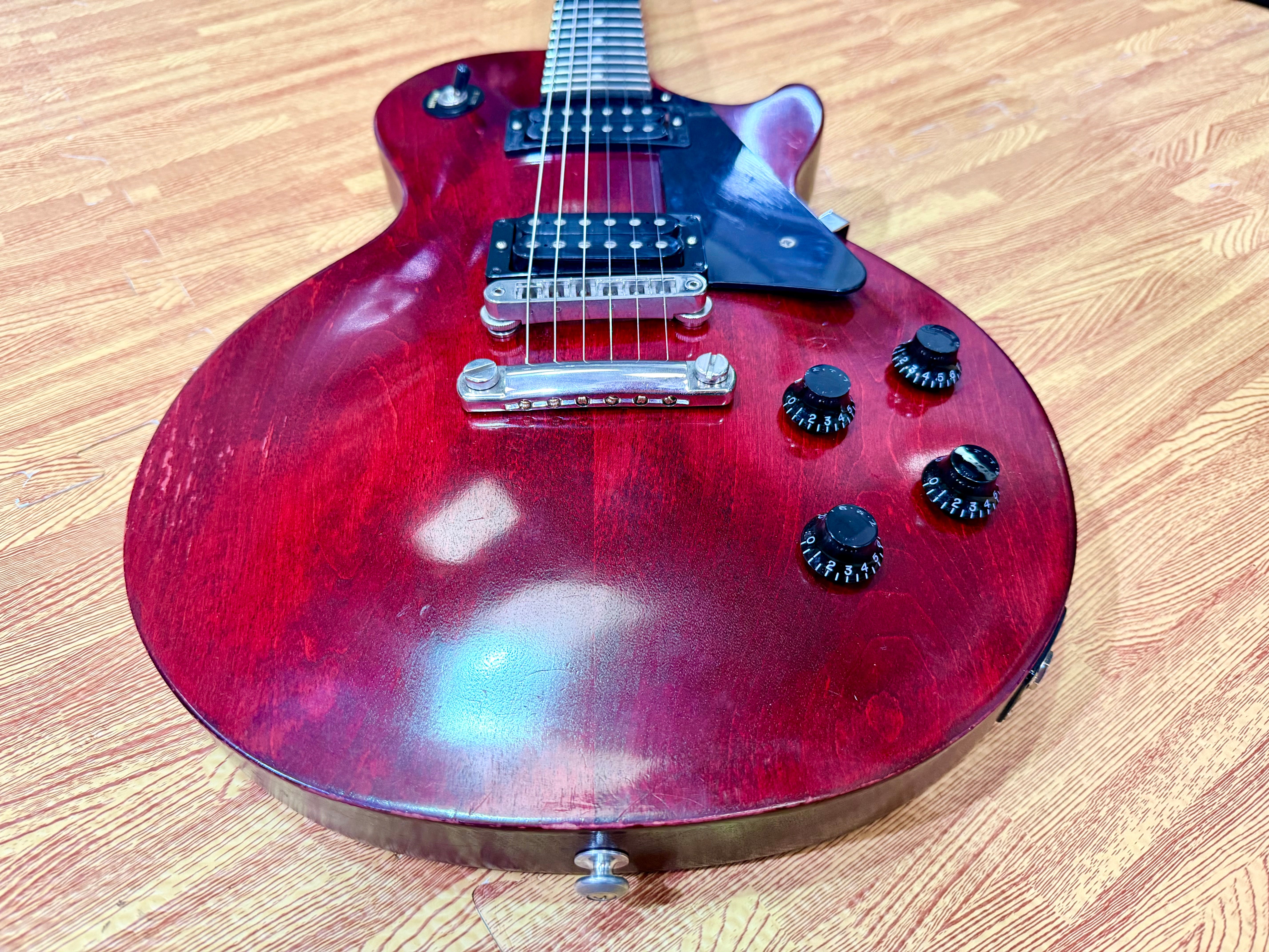 🍒 2018 🍒 Gibson Les Paul Faded Worn Cherry USA Electric Guitar~ Gig Bag/Docs!