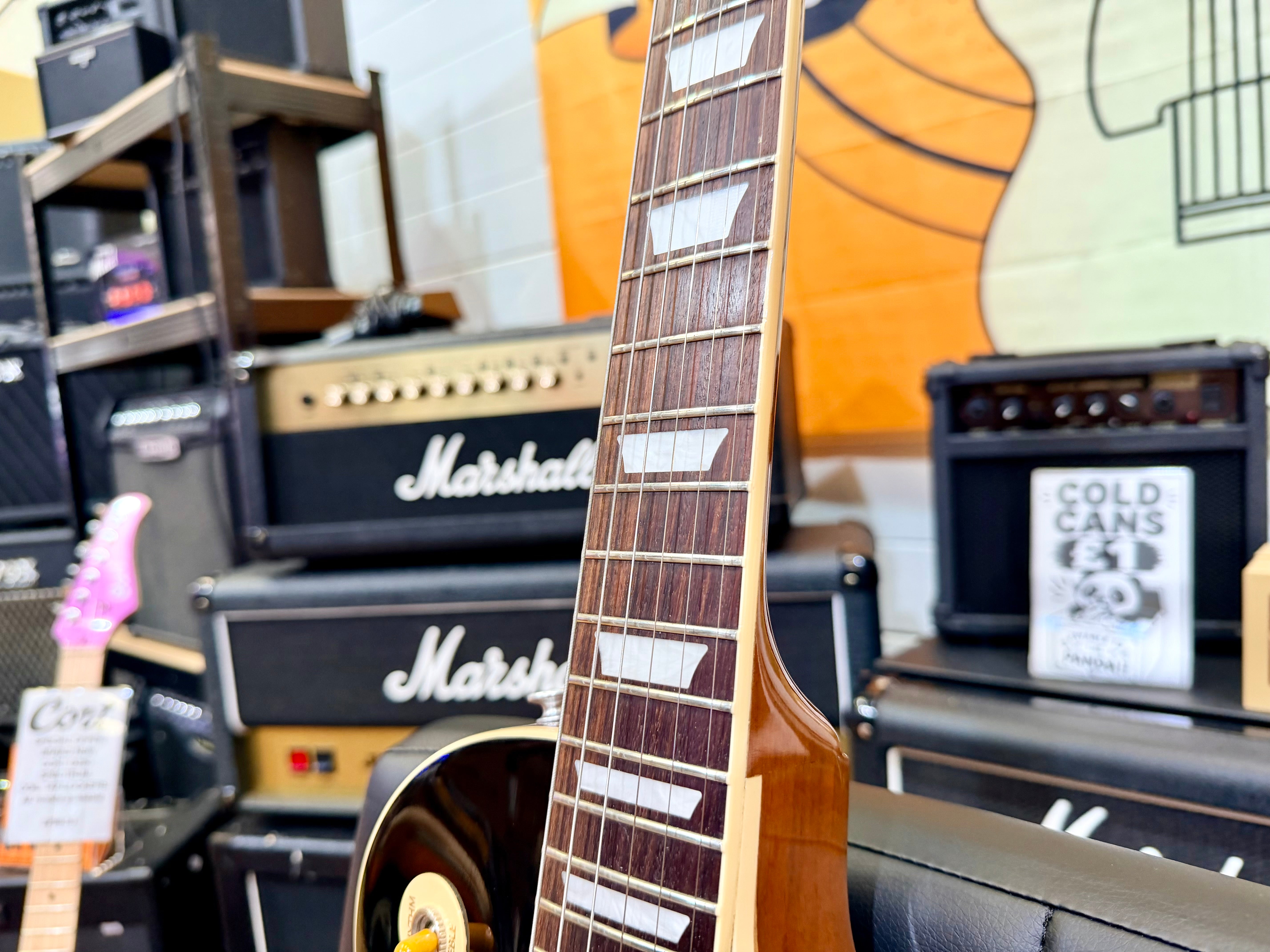 🔥2023🔥 Gibson Les Paul Standard 60s Plain Top Ebony~ Seymour Duncan/Killswitch