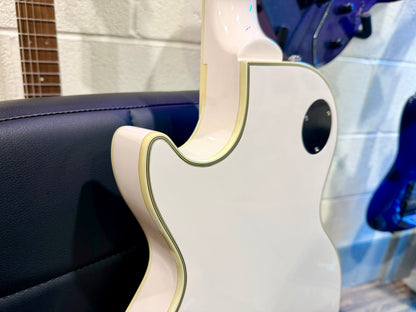 🔥MINT🔥 Epiphone Jerry Cantrell Les Paul Custom Prophecy~ Bone White~ Hard Case