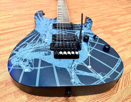 🔥RARE🔥 Ibanez RG09LTD Pegasus Royal Blue~ 2009 Limited Edition~ Glow In The Dark!