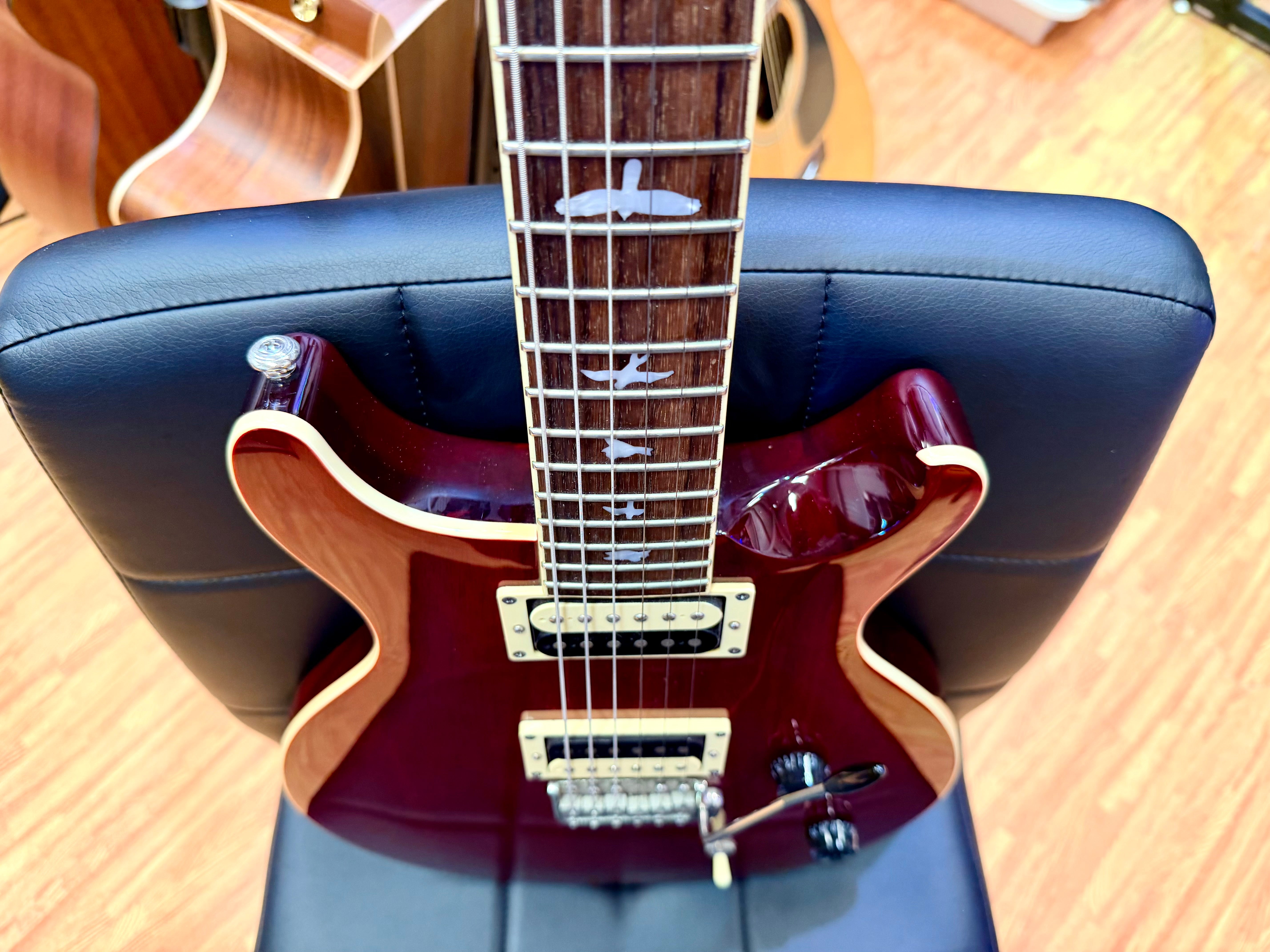 🔥2018🔥 PRS SE Santana Signature Vintage Cherry~ Electric Guitar!