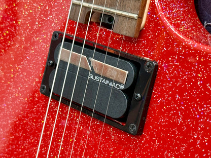 🔥NEW RELEASE🔥 Manson Meta Series Matt Bellamy MBM-2H Sustainiac~ Red Sparkle!
