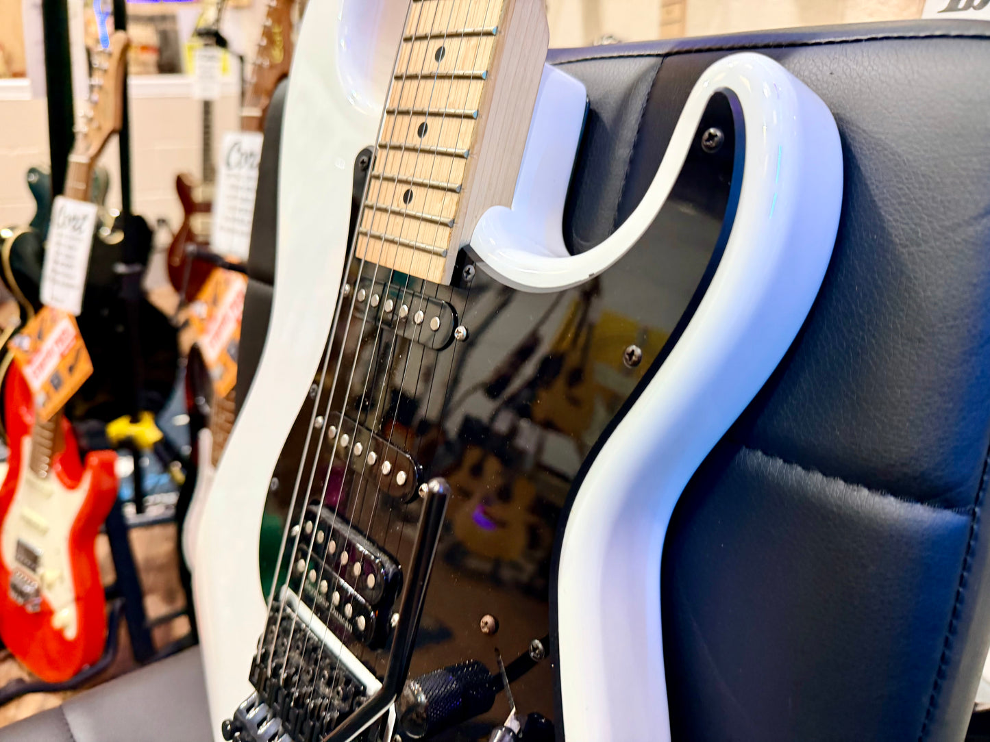 🔥2023🔥 Jackson Adrian Smith SDXM~ Maple~ Snow White~ Iron Maiden Signature!