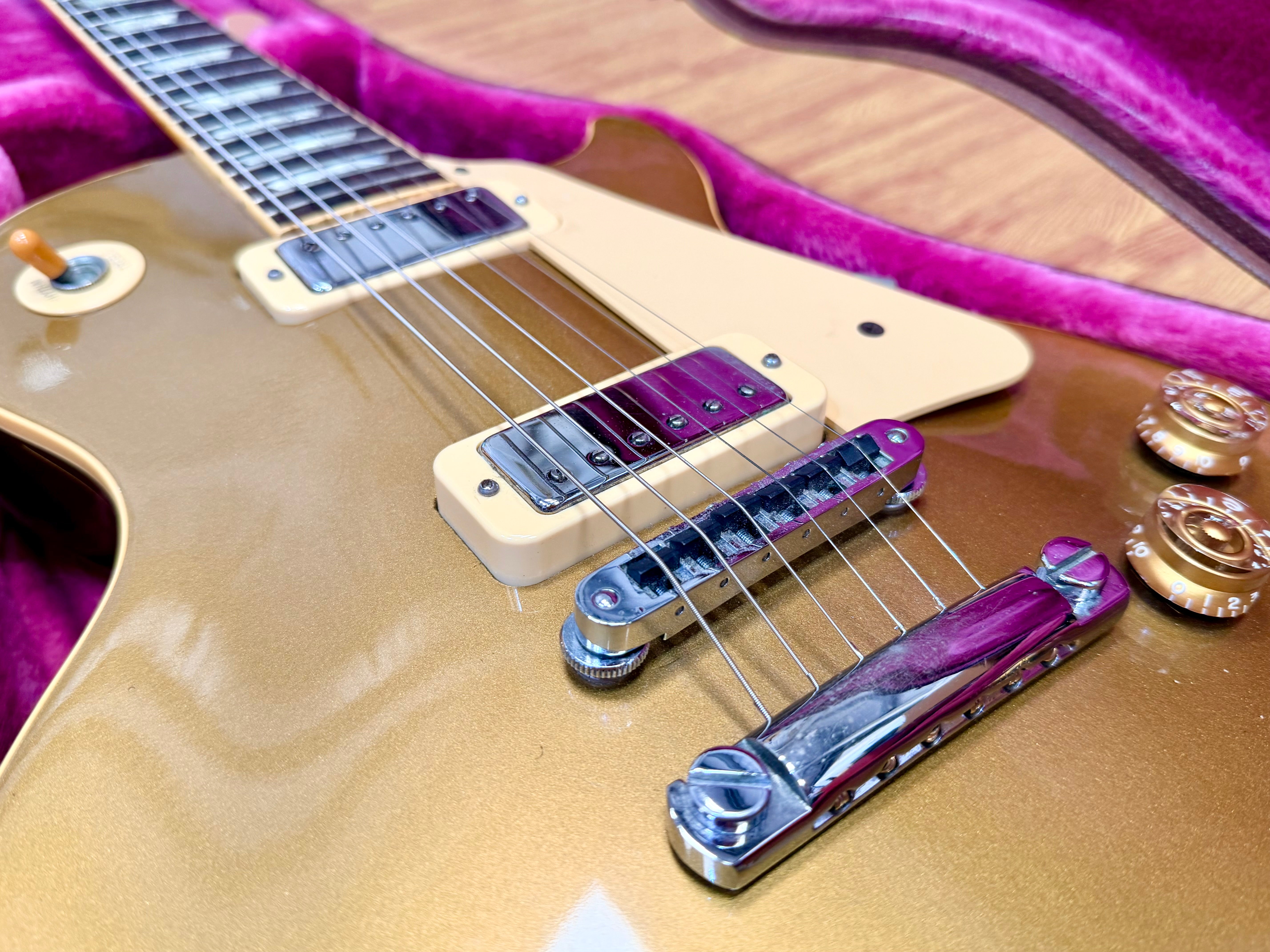 ✨RARE 1991✨ Gibson Les Paul Deluxe Hall Of Fame Edition~ Bullion Gold~ Limited!