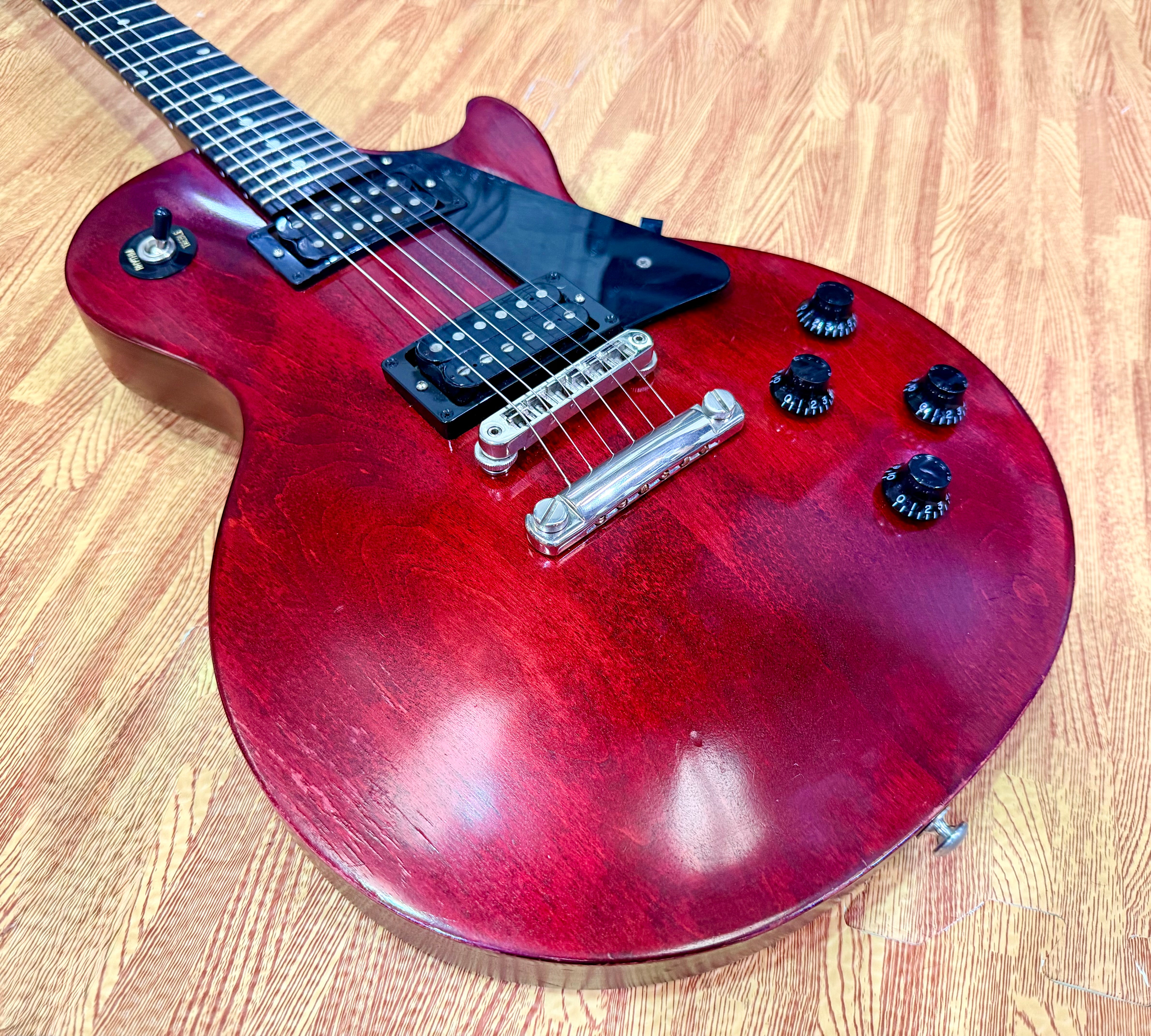 🍒 2018 🍒 Gibson Les Paul Faded Worn Cherry USA Electric Guitar~ Gig Bag/Docs!