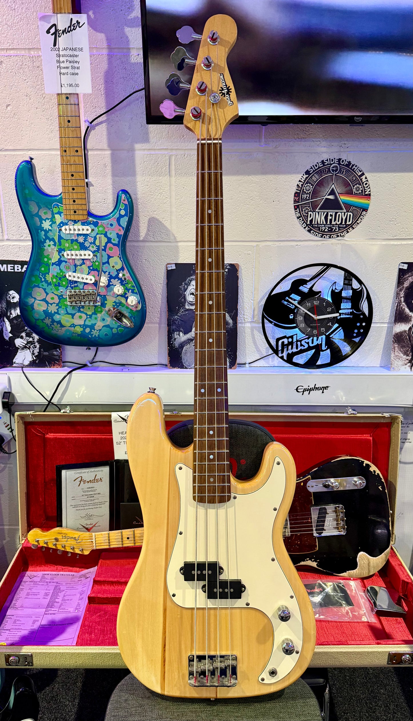 🎸PERFECT STARTER ELECTRIC BASS🎸 Gear4Music Bass Guitar~ P Precision Style!