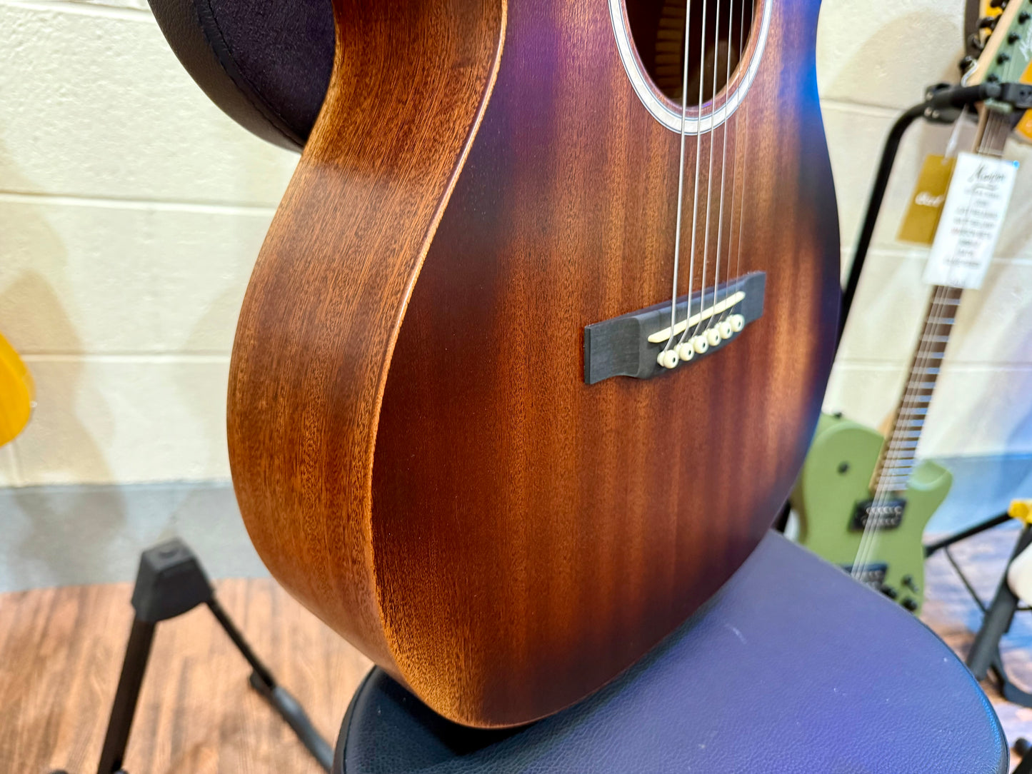 🪵 Martin StreetMaster 000C JR-10E Junior Electro Acoustic~ Dark Mahogany + Bag 🪵