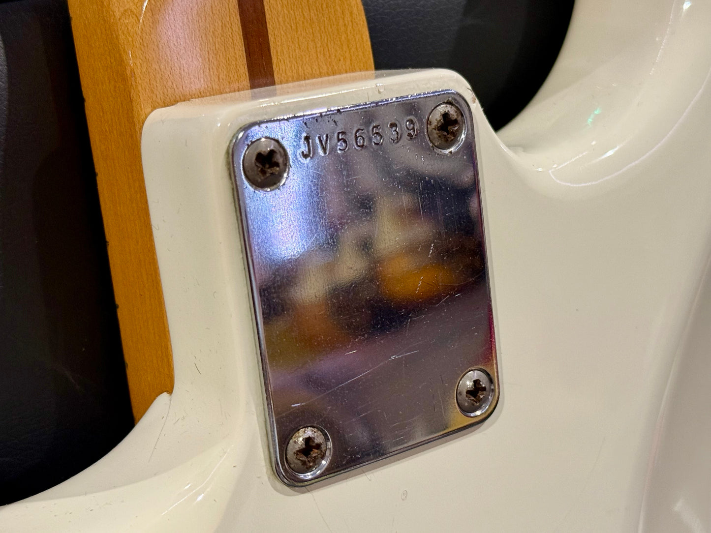 🌟 1983 JAPANESE VINTAGE 🌟Fender Squier JV Stratocaster~ 57 Spec~ Vintage White