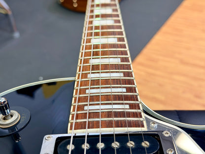 🔥2008🔥 Burny RLC-50JS John Sykes Les Paul Custom~ Black~ Japan Market Import!