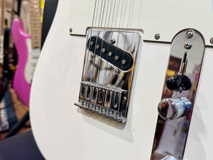 🌟MINT 2021🌟 Fender Player Telecaster Pau Ferro~Polar White~ Mexican MIM Tele