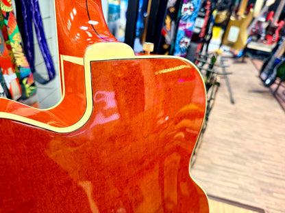 ✨1990✨ Gretsch 6120 Nashville Western Orange MIJ Terada~ Bigsby~ Japan + Case!