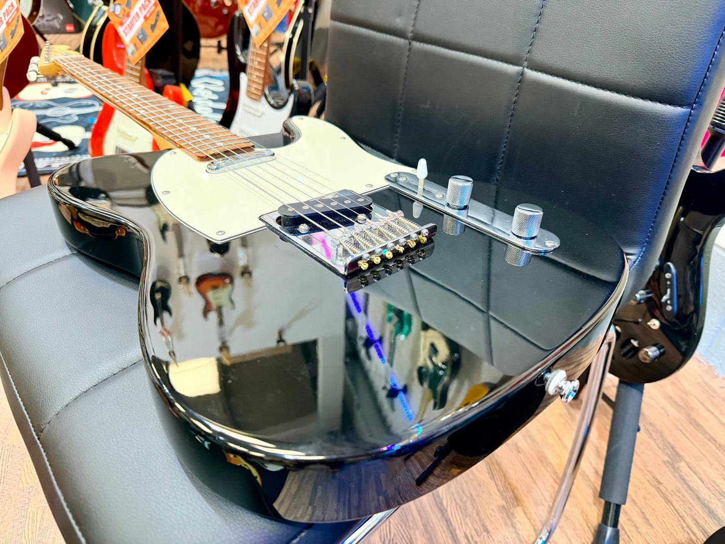 🎸RARE🎸 Tokai Goldstar Sound Telecaster Electric Guitar, Gloss Black!