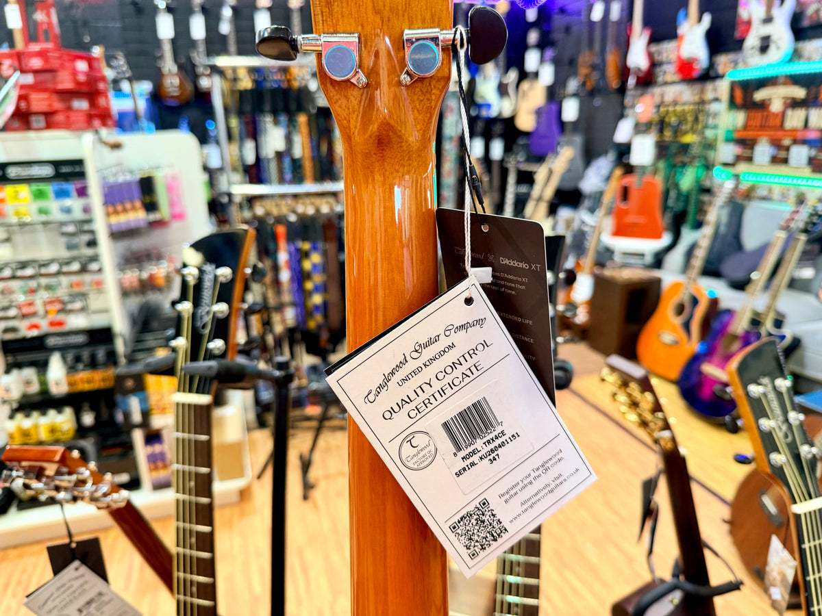 Tanglewood TRX4CE Roadster X Super Folk Electro Acoustic~ Natural Gloss