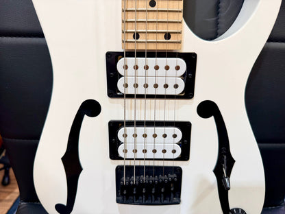 🔥 3/4 Size 🔥 Ibanez PGM Paul Gilbert Mikro Series Electric Guitar~ White!