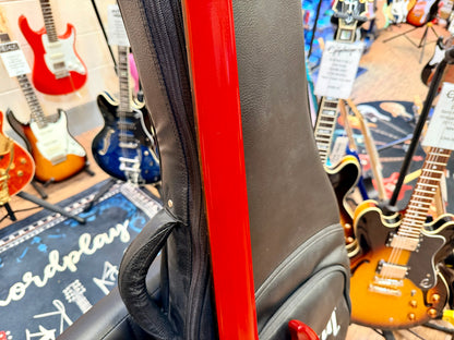 🍒2022🍒 Gibson SG Tribute~ Worn Satin Cherry USA + Deluxe Gig Bag~ Cherished!