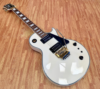 🔥2007🔥 Burny RLC-85S Custom~ Sustainer + Floyd Rose~ Snow White Les Paul!