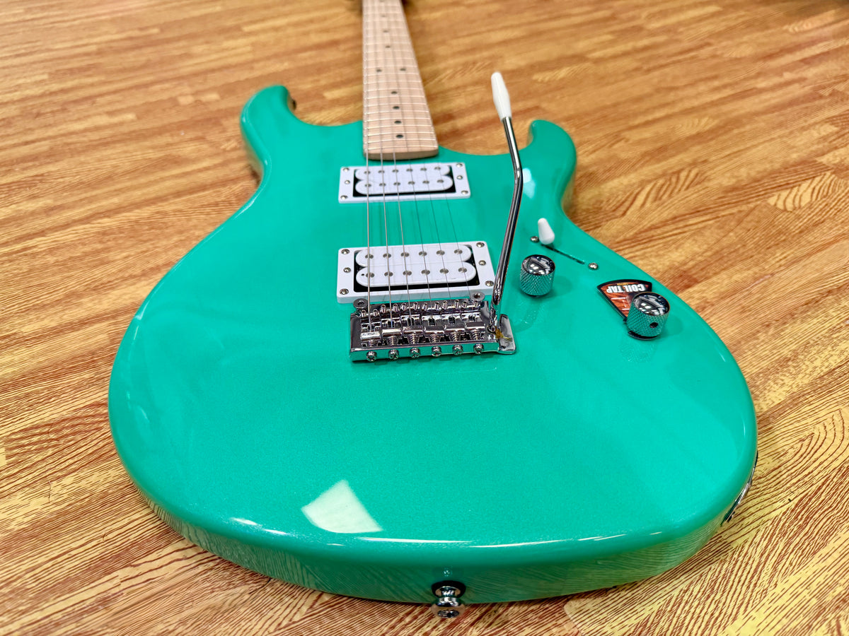 🌟 Cort G250 Spectrum Metallic Green Electric Guitar~ Coil Tap/Locking Tuners 🌟