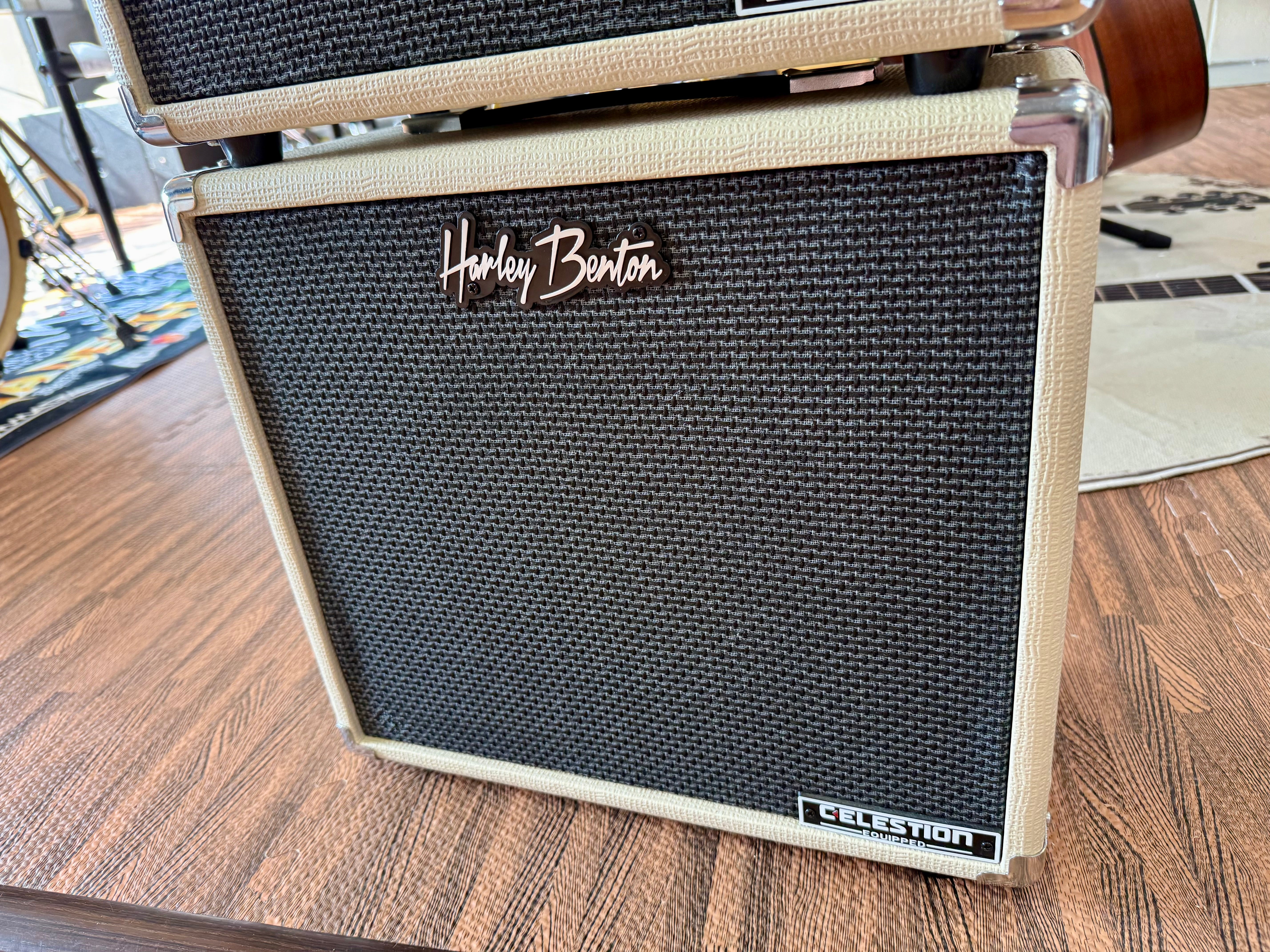 🌟MINT🌟 Harley Benton Tube 5 Amp Head + 2x G110 Celestion 1x10 Cabs~ Mini Stack