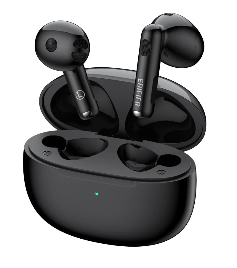 Edifier W220T True Wireless Semi-In-Ear Bluetooth Earbuds With Snapdragon Sound & Mic - Black