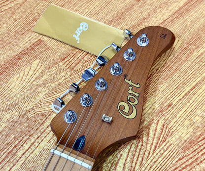 🌟 NEW Cort G200SE Vintage White Electric Guitar~ Roasted Maple Neck 🌟