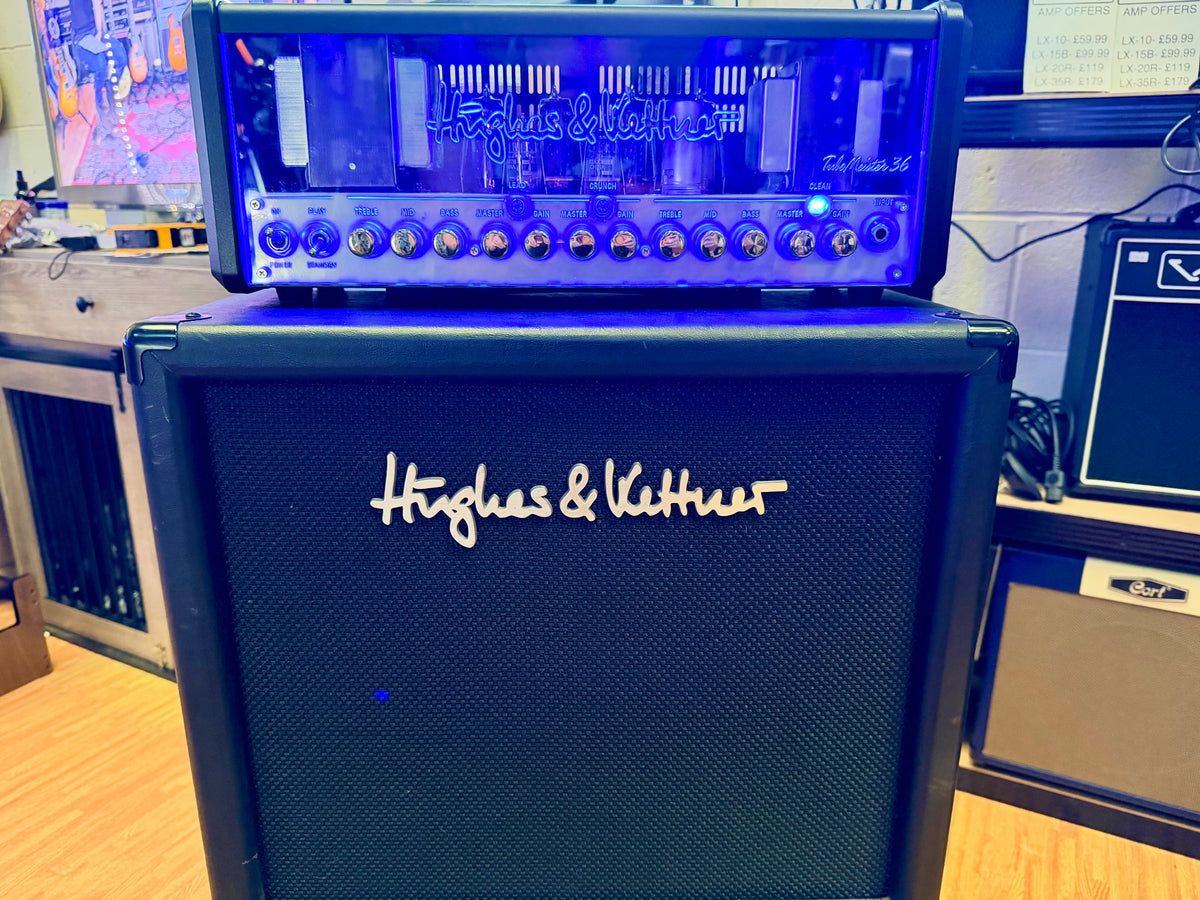 Hughes & Kettner TubeMeister 36 Valve Amp Stack – 2 Cabinets – FSM-432 Mk III