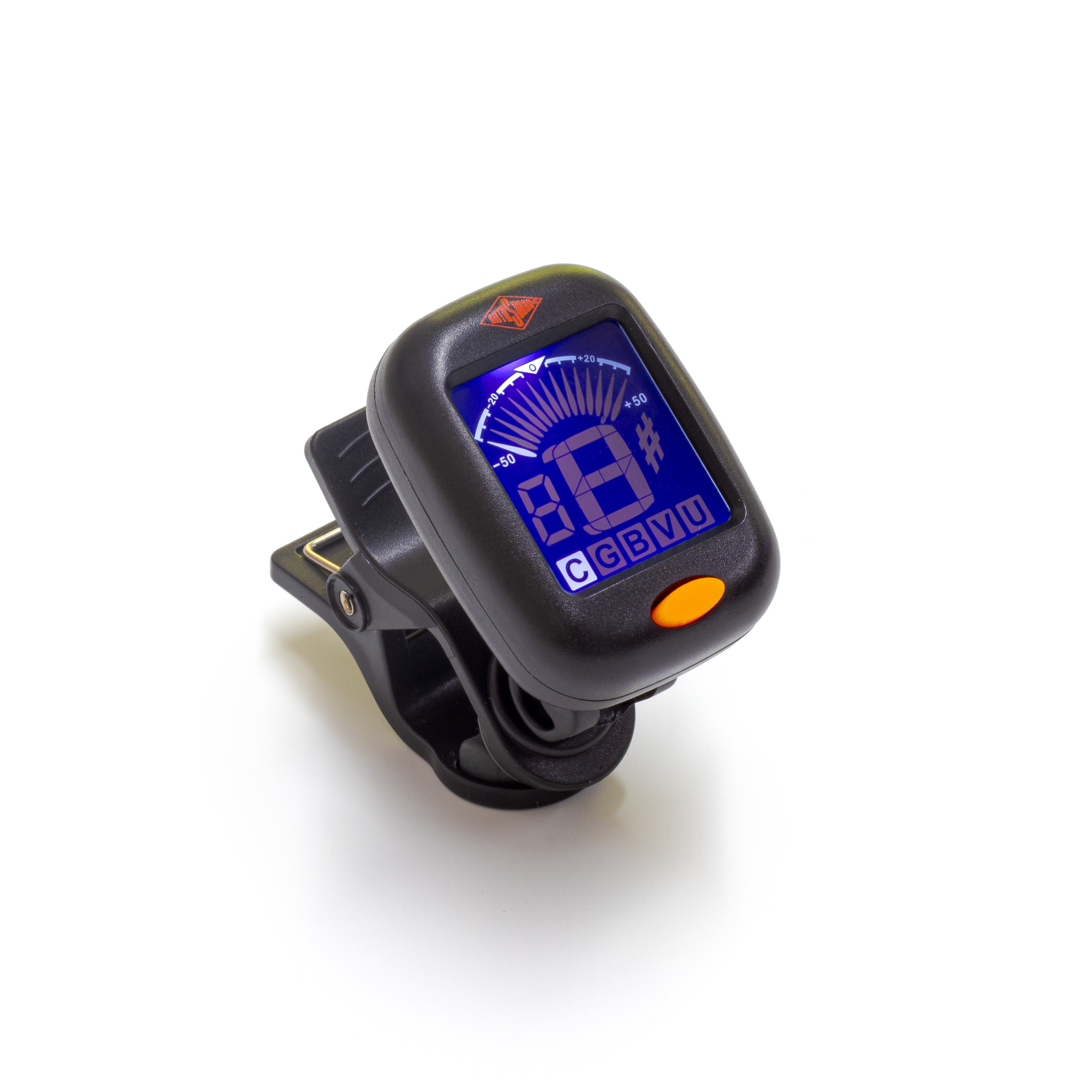Rotosound Clip-On Chromatic Headstock Tuner for Guitar