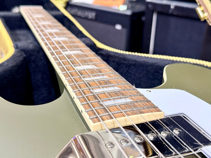 ✨2024✨ Epiphone Casino Worn Olive Drab Hollowbody Guitar + Hard Case~ MINT!