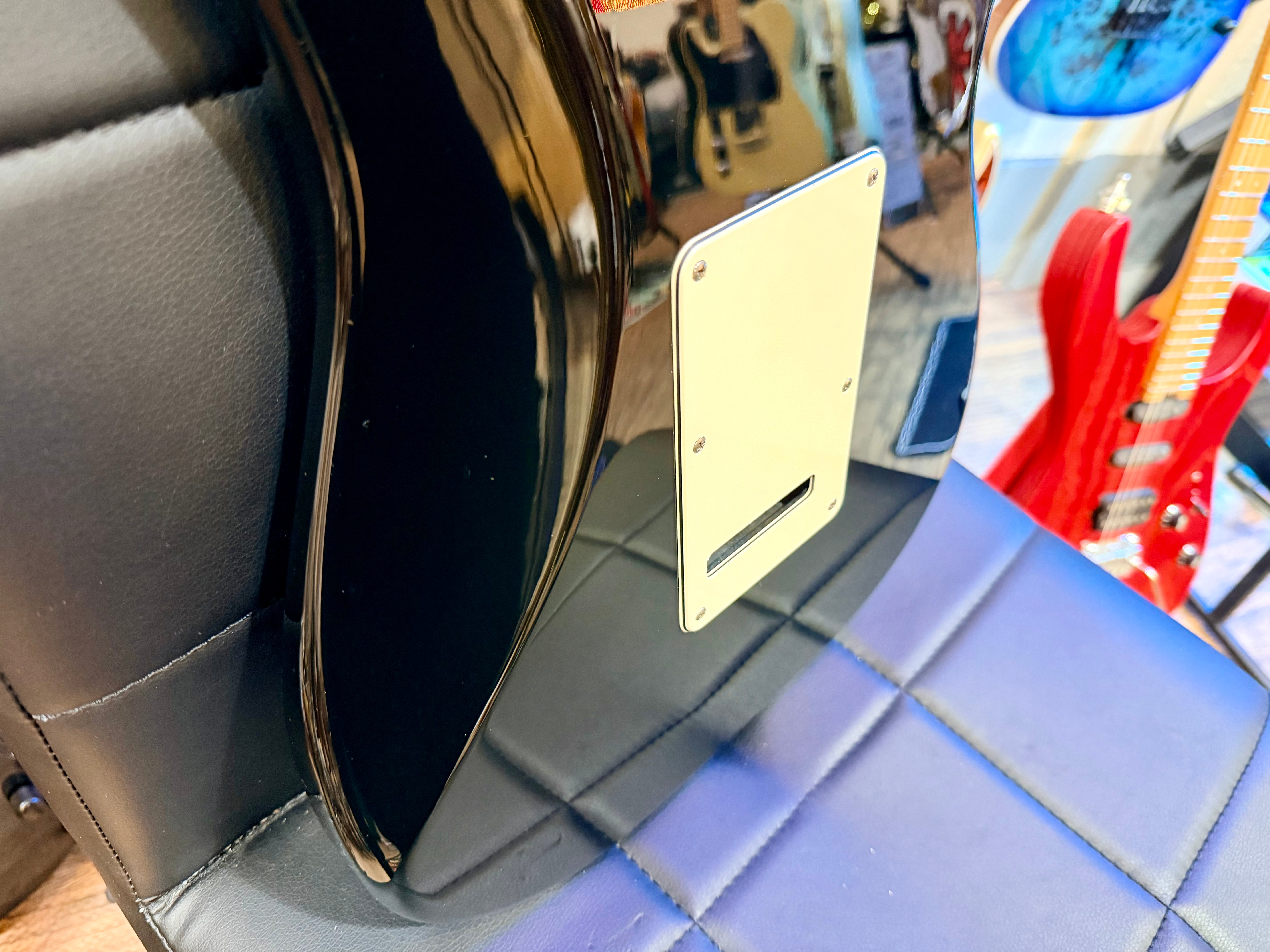 🔥LEFTY🔥 Fender Mexican Standard Stratocaster Left Handed~ Black~ 2008 Strat!