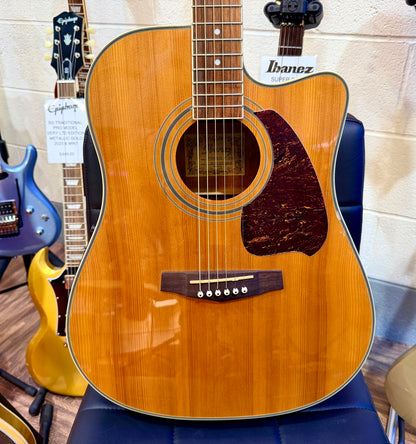 🌟2007🌟 Ibanez PF60SECE Electro-Acoustic Guitar~ Natural High Gloss~Dreadnought