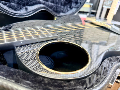 🔥MINT🔥 Enya X4 Pro Mini/EQ Carbon Fibre Electro-Acoustic Smart Guitar + Case!