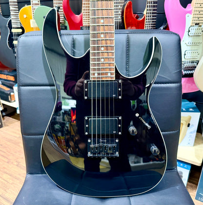 🔥2008🔥 Ibanez RGR321 EX Black Electric Guitar~ Hardtail Super Strat~ Indonesia