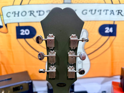 ✨2024✨ Epiphone Casino Worn Olive Drab Hollowbody Guitar + Hard Case~ MINT!