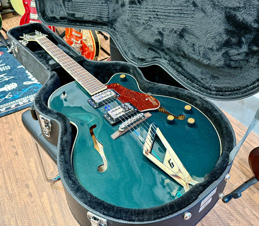 🔥MINT🔥 Gretsch G2420/CD Streamliner~ Cadillac Green~ Chromatic II~ Hard Case!