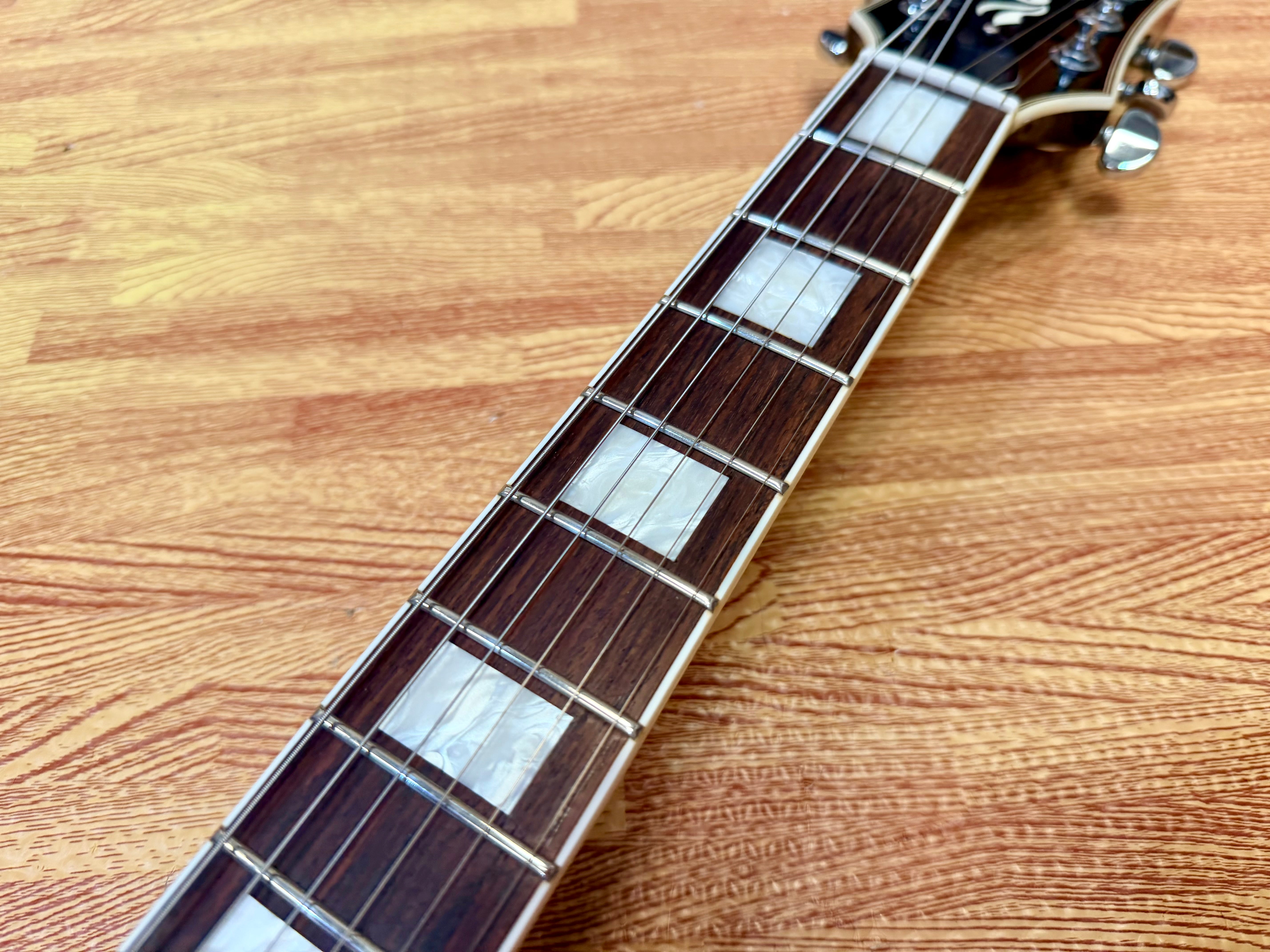 🔥2005🔥 Burny RLC-55JS John Sykes Les Paul Custom Signature Black~ Japan Import