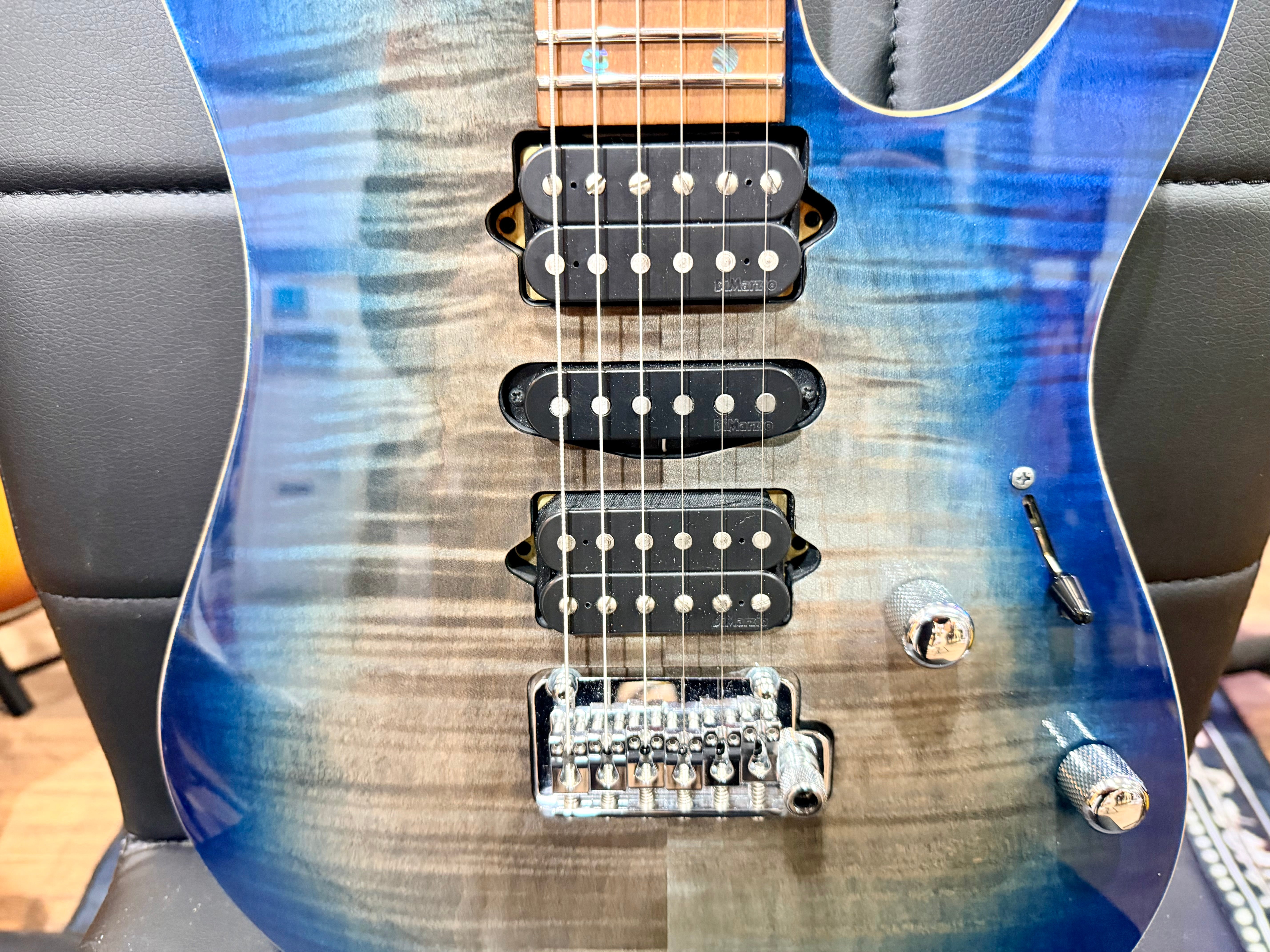 🔥MINT🔥 Ibanez AZ2407F Prestige In Sodalite Blue~ Japan Made + Hard Case~ 2023