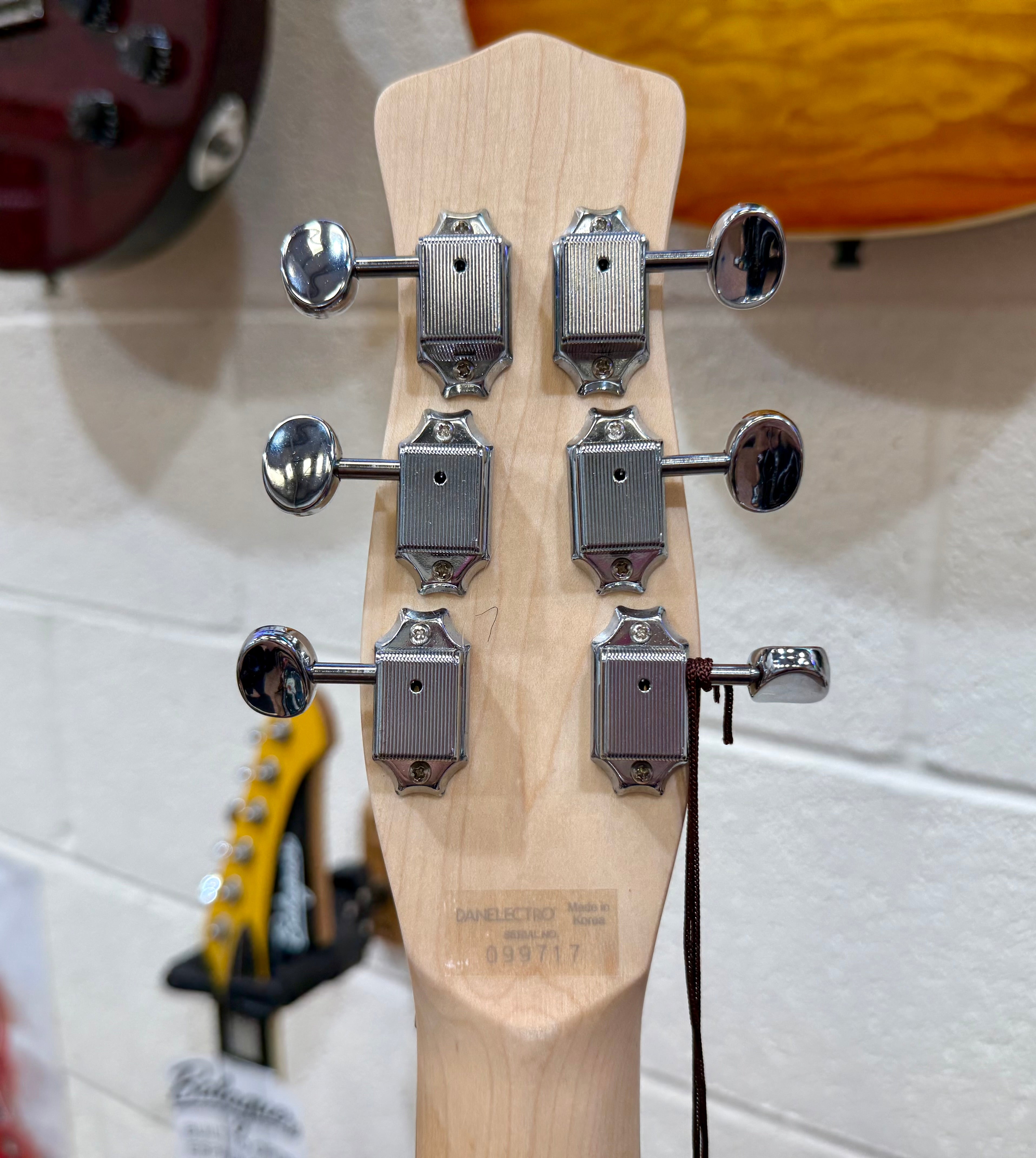 🔥BRAND NEW🔥 Danelectro The Stock 59 Electric Guitar~ Gloss Black~ Latest Model