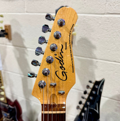 🌟MINT🌟 Godin Session RW LTD~ Silver Gold HG~ Seymour Duncan HSS + Gig Bag!