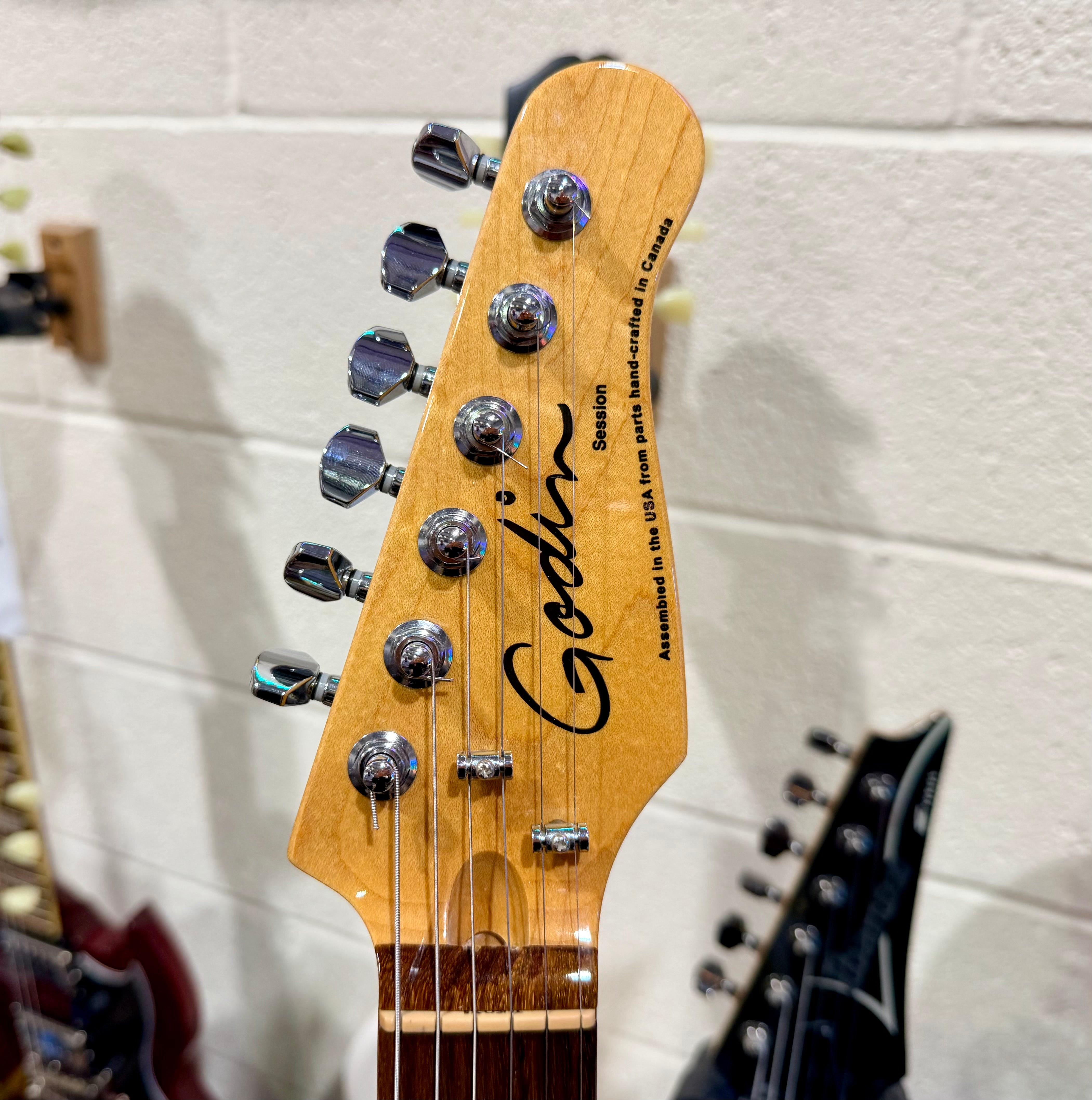 🌟MINT🌟 Godin Session RW LTD~ Silver Gold HG~ Seymour Duncan HSS + Gig Bag!