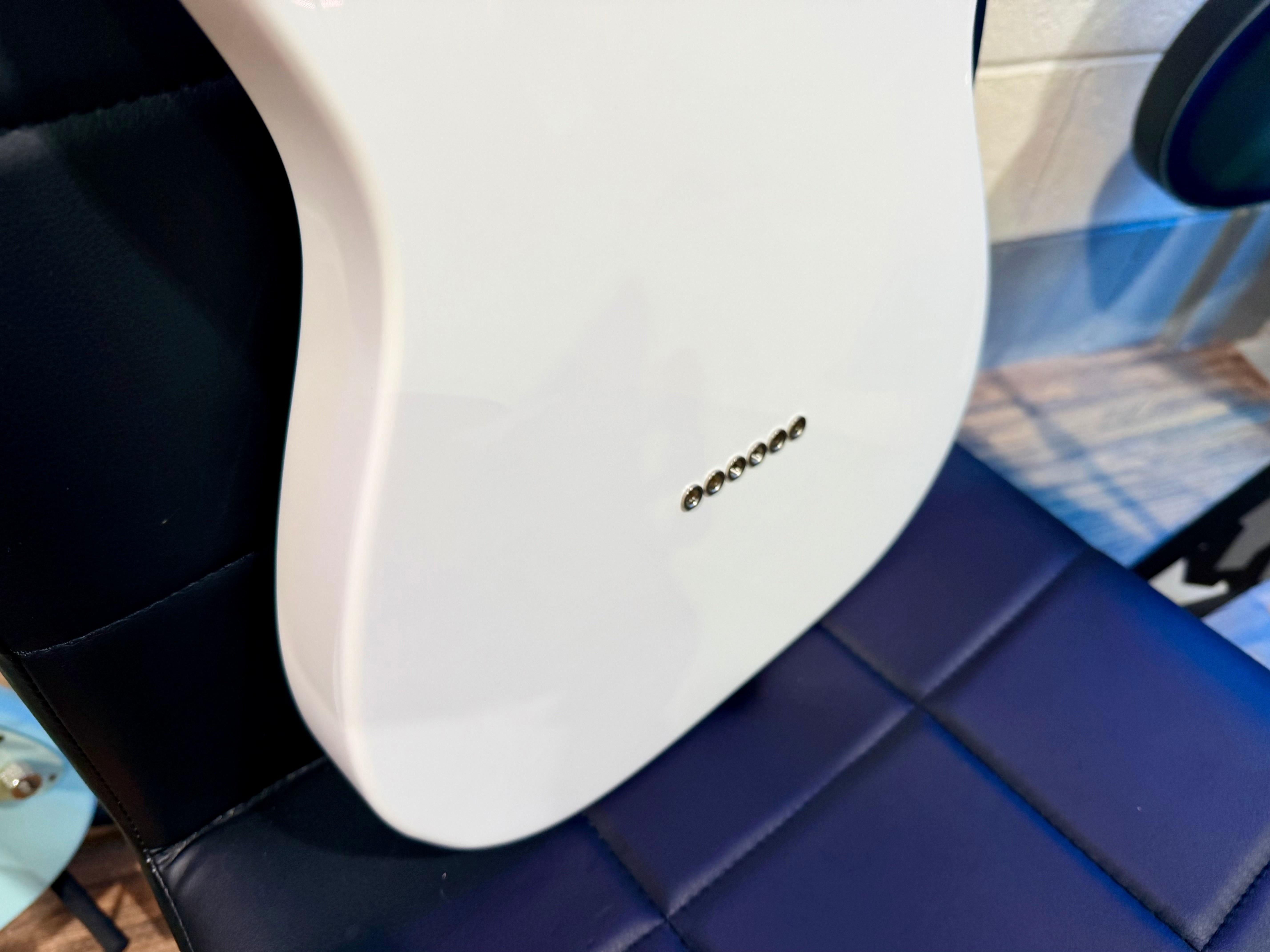 🌟MINT 2021🌟 Fender Player Telecaster Pau Ferro~Polar White~ Mexican MIM Tele