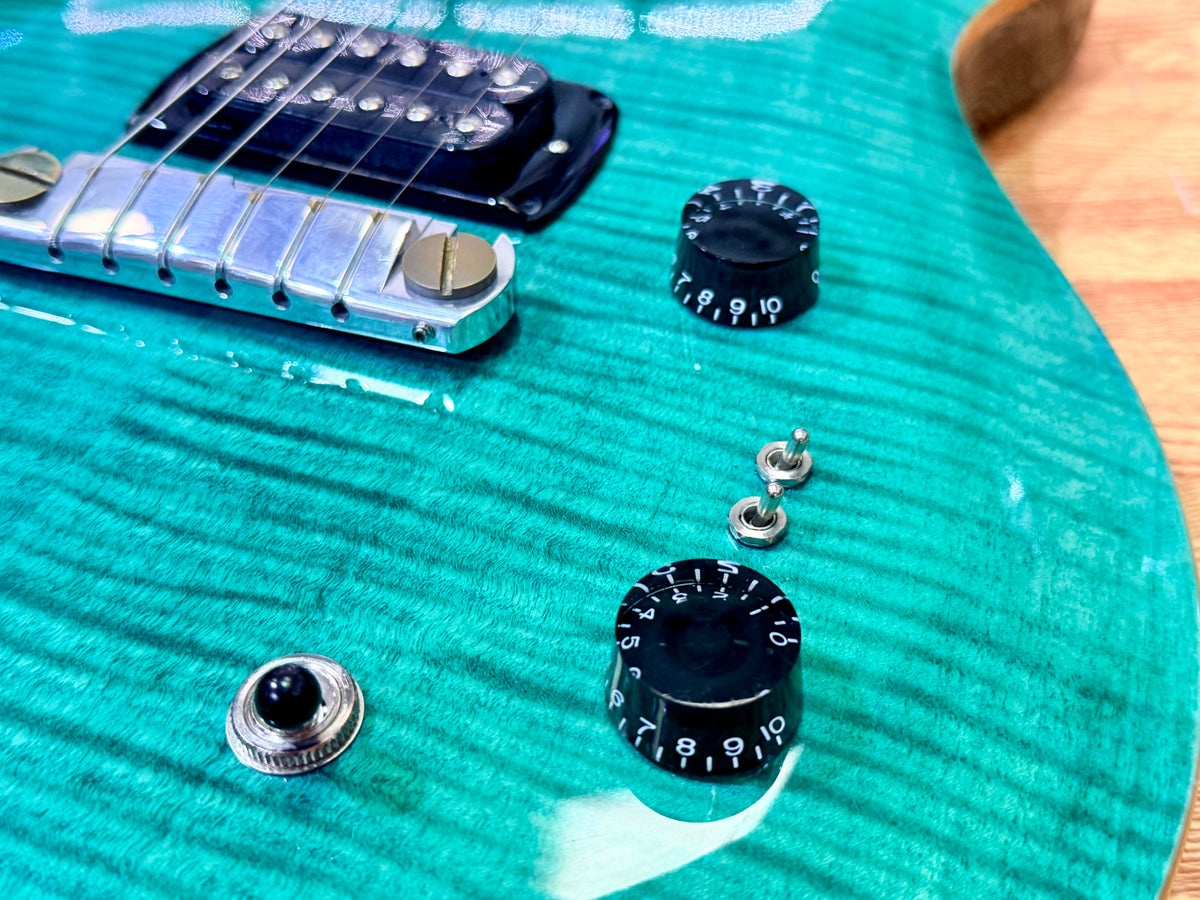 ✨2024✨ PRS SE Paul’s Guitar~ Turquoise + PRS Gig Bag~ Coil Split~ Cherished!