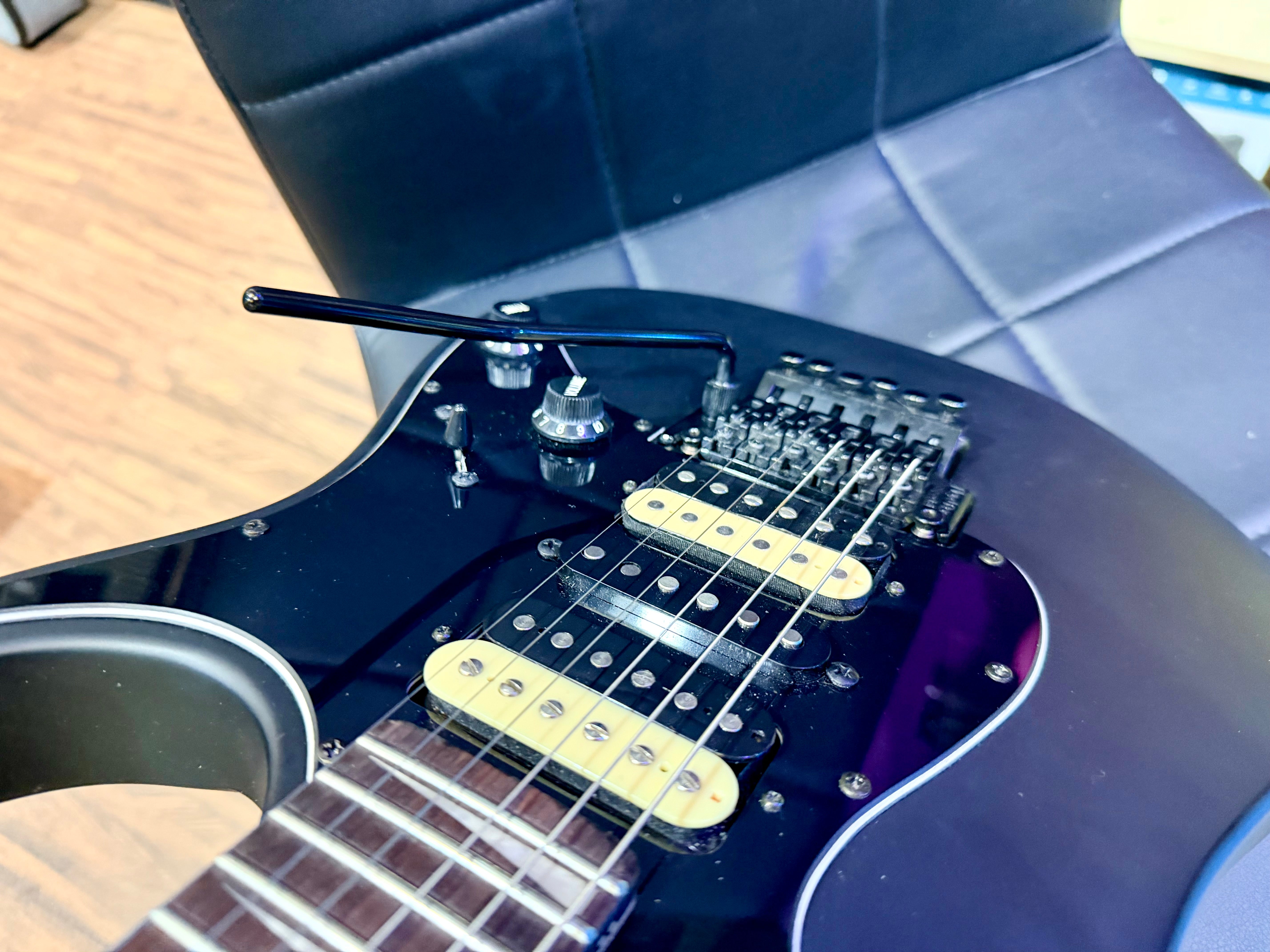 🔥B-STOCK🔥 Vintage VMX Series Raider Electric Guitar~ Satin Black Ltd Edition!