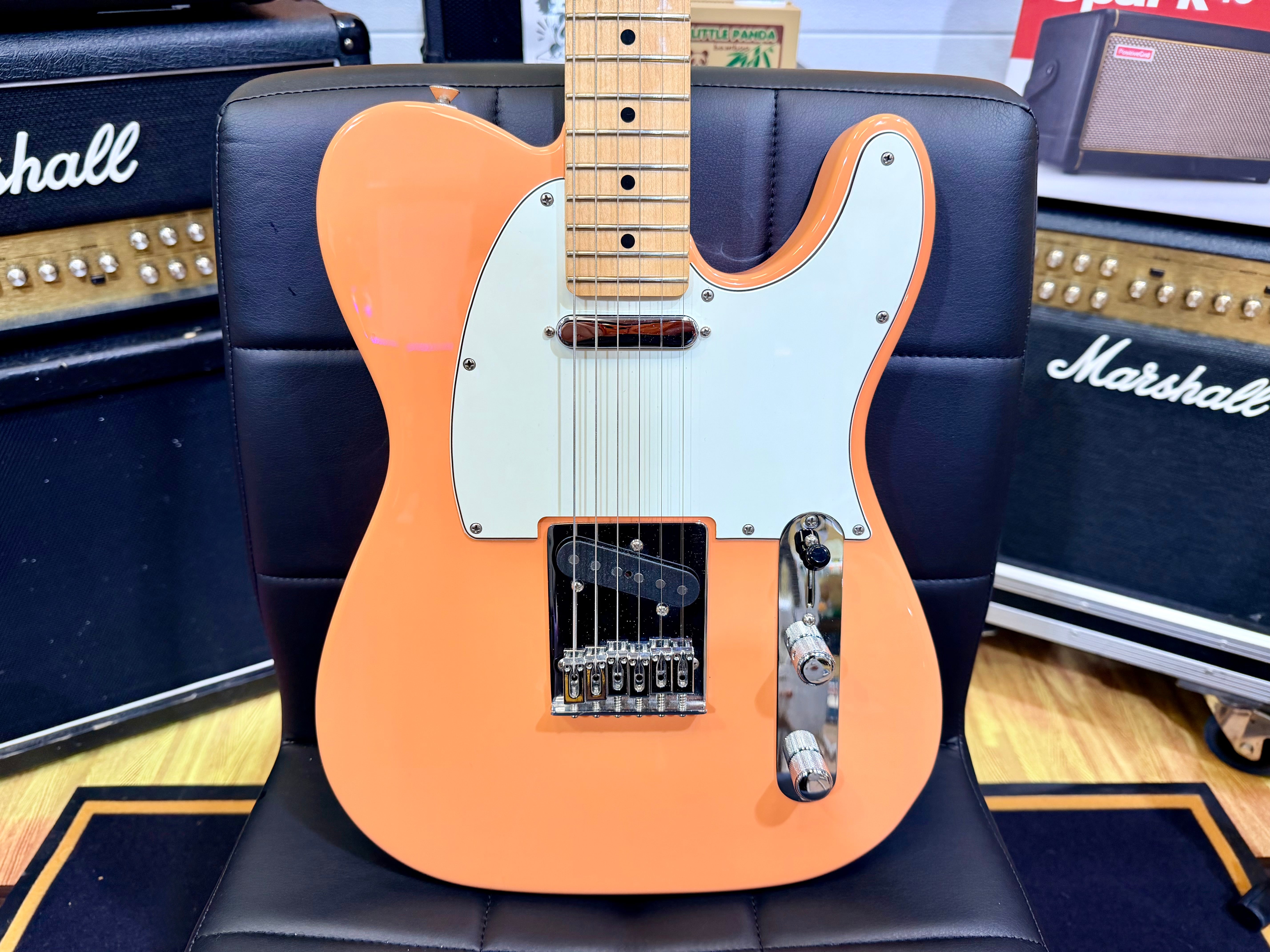 🔥’51 Nocaster P’ups🔥 Fender Limited Edition Player Telecaster~ Pacific Peach!