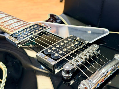 🔥2008🔥 Burny RLC-50JS John Sykes Les Paul Custom~ Black~ Japan Market Import!