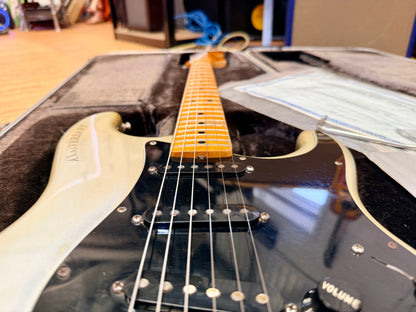✨1979✨ Fender 25th Anniversary American Stratocaster~ Porsche Silver + Case/COA