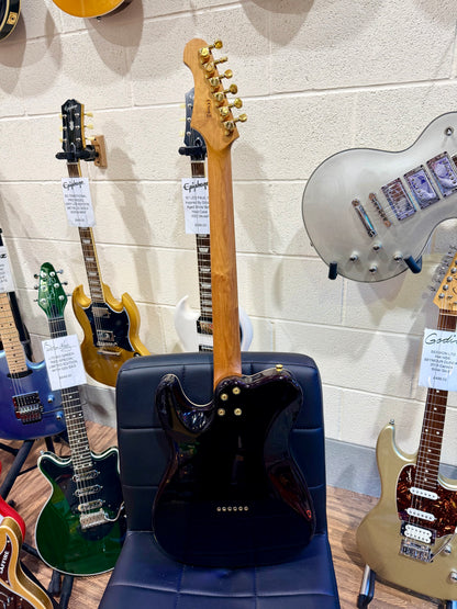 ☀️RICHIE KOTZEN☀️ JET JT-600 Roasted Maple Telecaster Style Guitar~Tobacco Burst