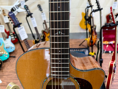 🌟NEW 2025 🌟 Cort Gold A6 Nat Electro Acoustic~ Natural~ Ebony Board~ Gig Bag!